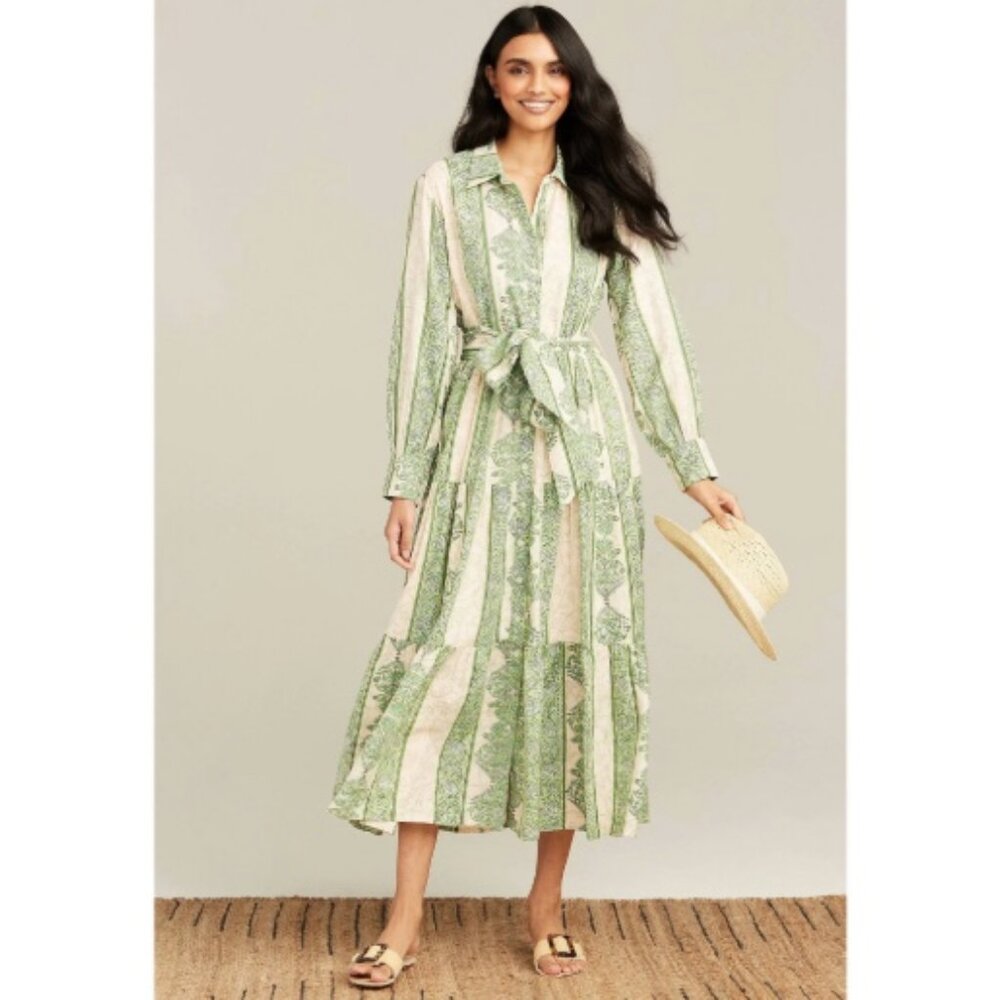 Roller Rabbit Green Berrino Sonora Dress